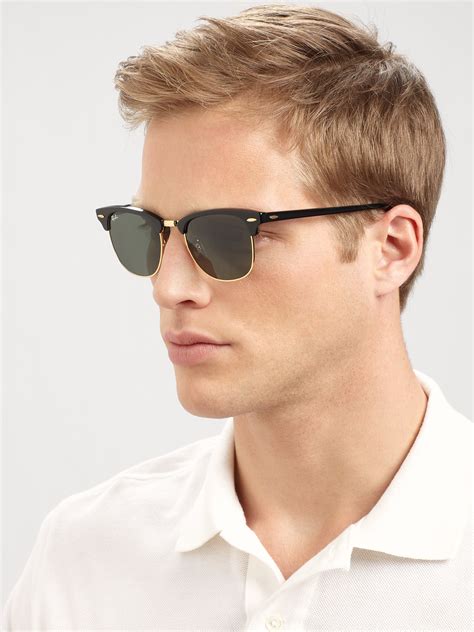 men's clubmaster sunglasses|ray ban clubmaster for men.